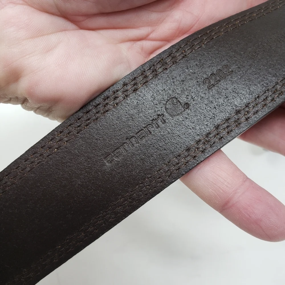 Carhartt Tan Italian Leather Belt size 52